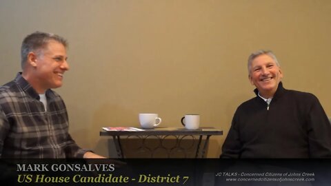 Johns Creek meet Mark Gonsalves. Your US House District 7 Candidate.