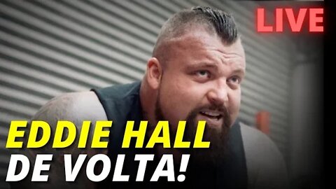 LIVE - Eddie Hall de volta, Jesus Olivares, John Haack, Jim Wendler 5-3-1