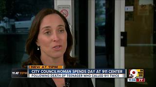 Councilwoman spends day at 911 center