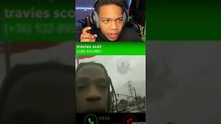 Travis Scott CALLS Streamer LIVE! 😯