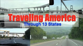 Traveling America through 13 states
