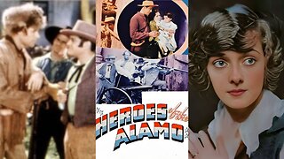 HEROES OF THE ALAMO (1937) Earle Hodgins, Lane Chandler & Ruth Findlay | Adventure, War | B&W