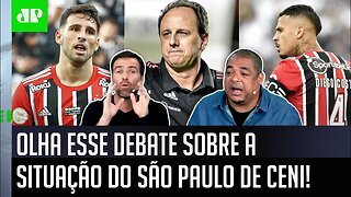 "Cara, eu ACREDITO SIM que o Rogério Ceni no São Paulo vai..." OLHA esse DEBATE sobre o SPFC!