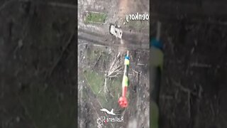 in the hatch Our fighters hit the armored car of the Armed Forces of Ukraine from the Mavic 3 drone