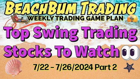 Top Swing Trading Stocks to Watch 👀 | 7/22 – 7/26/24 | SDOW MP PBT WEAT LWAY MEXX MRAM REMX & More