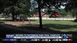 Patterson Park reopens following maintenance repairs