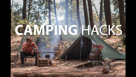 25 ESSENTIAL CAMPING HACKS TO MAKE YOUR TRIP EASIER