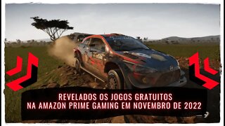 Jogos Gratuitos do Amazon Prime Gaming em Novembro de 2022