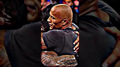 ROMAN REIGNS AND THE ROCK #romanreigns #therock Roman Reigns VS The Rock #royalrumble #wrestlemania