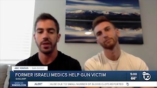 Former Israeli soldiers save Gaslamp shooting victim
