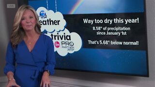 Weather trivia: A dry end to 2020