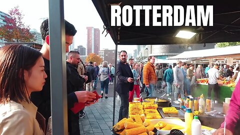 🇳🇱 Rotterdam, Netherlands 4k walking tour