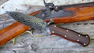 Pattern welded Boot Dagger