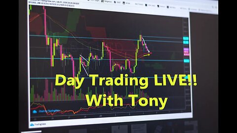 LIVE DAY TRADING POWER HOUR & THE CLOSE! GME Earnings | S&P 500 Red Again | TNXP +96% | HSDT +81%