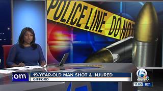 19-year-old man shot and injured in Gifford