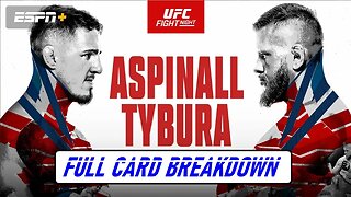 UFC Fight Night: Aspinall vs. Tybura - Full Card Breakdown & Predictions