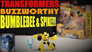 Transformers War for Cybertron - Buzzworthy Bumblebee & Spike Review