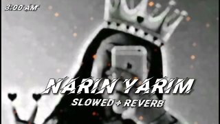 narin yarim || Tiktok famous song || slowed + reverb | Turkishi song |