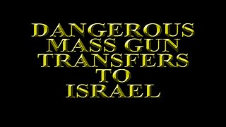 Josh Paul - Dangerous mass Gun transfers to Israel