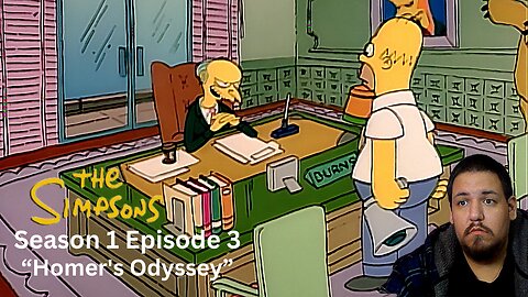 The Simpsons | Homer's Odyssey | Season 1 Episode 3 | Reaction