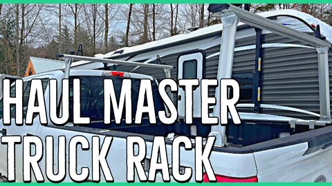 Harbor Freight Haul Master Aluminum Truck Rack