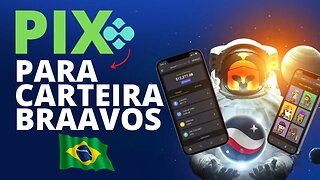 COMPRE CRIPTOMOEDAS COM PIX DIRETO DA CARTEIRA BRAAVOS A MELHOR E MAIS SEGURA CARTEIRA !!!