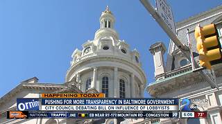 Pushing for more transparency in Baltimore government