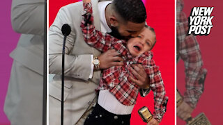 Drake son steals show BBMAs