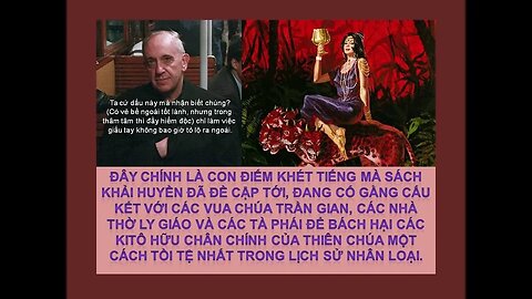 Con Điếm Khét Tiếng. Sự Ghê Tởm trong Giáo Hội Công Giáo La Mã. Ngày của Luxiphe đã được Đánh Số!