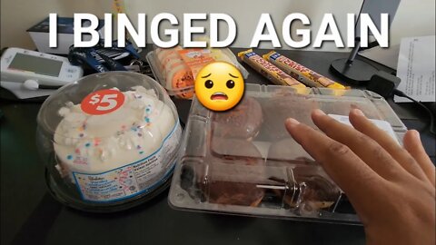 MY BPD LIFE | I broke and binged on so much junkfood #vlog