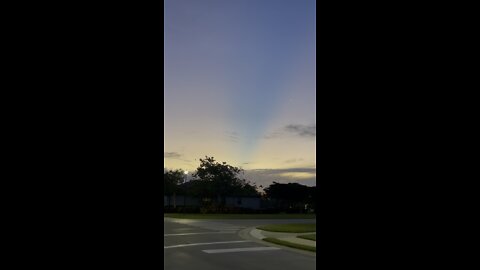 Sunset to start Memorial Day Weekend Part 1 (Vertical)