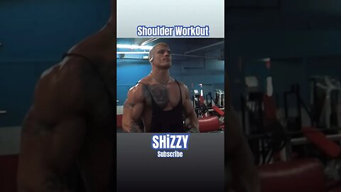 SHiZZY: The Ultimate Shoulder Workout Massive Gains #viral #short