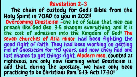 REV. 2-3. FREEDOM & SALVATION TO ALL WITH EARS TO HEAR!