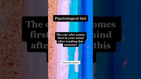 The one who comes psychology facts about #MfrQuotes