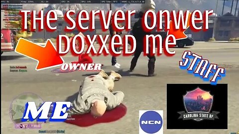 Fivem server owner doxxed me