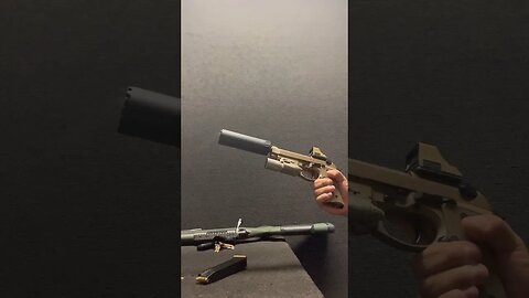 First Shots YHM R9 Suppressor on Beretta M9A4
