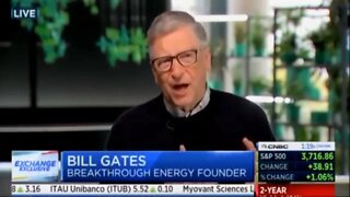 Creepy Bill Gates Praises Blackrock, Tells Businesses that Climate Taxes Are on the Way