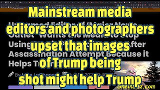 Mainstream media editors & photographers upset images of Trump being shot might help Trump-594