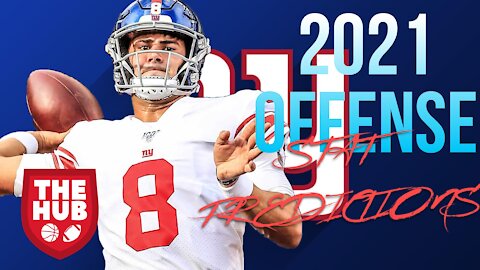 Predicting the Statistics of the 2021 Giants Offensive Players