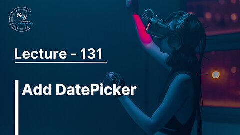 131 - Add DatePicker | Skyhighes | React Native