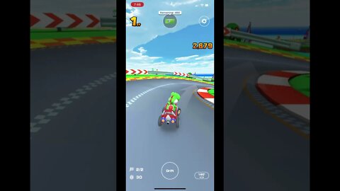 Mario Kart Tour - Red Turbo Yoshi Gameplay (Sydney Tour Tier Shop Kart Reward)