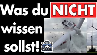 Geheime Fakten: Rückbau durch Sprengung kein Einzelfall! 82% der Windräder gehören dem Ausland.