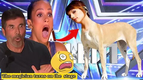 Sacred Riana Magician Fan Made SCARES The Judges with Half Man Half Dog, Britain's Got Talent