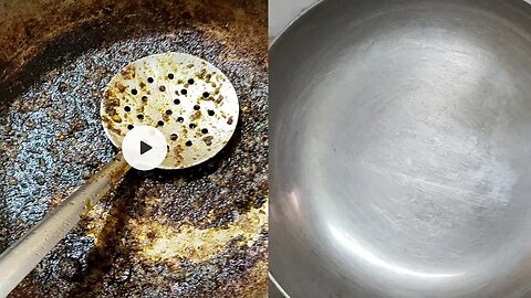 [subs] Easy way to clean burnt pots | oily stains remover | kitchen Remedy | Tips Cooking With Hira