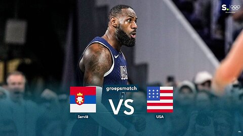 USA vs Serbia Olympic Games Paris 2024 Highlights