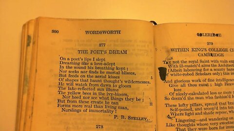 The Poet's Dream - P. B. Shelley