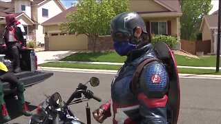 Group of Local Costumed Superheroes Brighten Up Days of Kids Around Colorado