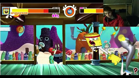 Dr Blowhole The Dolphin VS SpongeBob SquarePants In A Nickelodeon Super Brawl Summer Battle