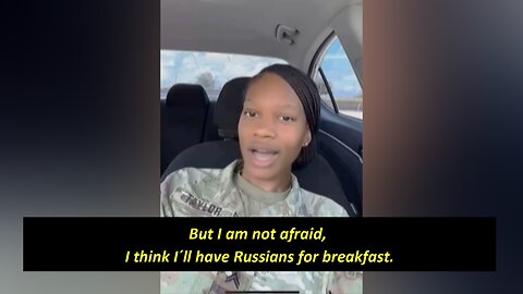 U.S. Army Corporal Taylor will have Russians for breakfast