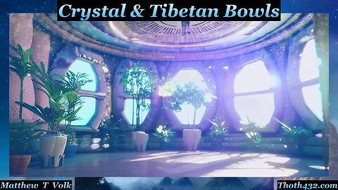 Crystal & Tibetan Bowls 432 Healing Sound Bath - Sleep Music